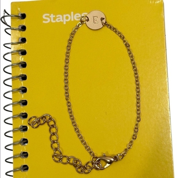 Gold Chain E Bracelet - Picture 1 of 5